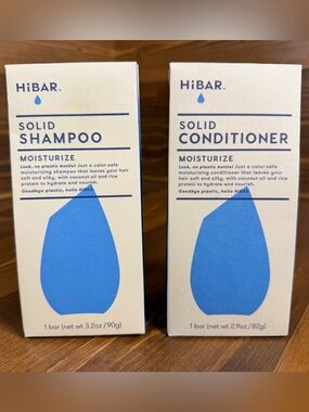 Hibar Solid Shampoo and Conditioner - Moisturize